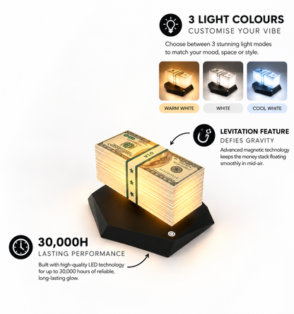 Floating Money Lamp